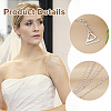 Alloy & Iron Crystal Rhinestone Tassel Sexy Shoulder Bra Body Chains AJEW-WH0455-359P-4