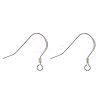 925 Sterling Silver Earring Hooks STER-K167-049C-S-1