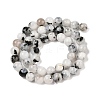 Natural Rainbow Moonstone Beads Strands G-Q1001-A05-02-01-4