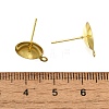 304 Stainless Steel Stud Earring Findings STAS-P370-02F-G-3