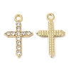 Alloy Rhinestone Pendants ALRI-P005-02G-1