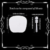 Plastic Heat Transfer Blanks Fan LS-DIY-WH20010-17D-2