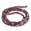 Imitation Jade Glass Beads Strands EGLA-YW0003-19A-10-3