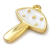 Rack Plating Brass Enamel Pendants KK-G515-07G-3