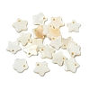 20Pcs Natural Freshwater Shell Star Charms SHEL-YW0001-14-1