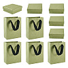 3Pcs Square Paper Jewelry Display Cases CON-TA0001-39D-01-3
