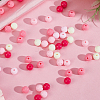 Opaque Acrylic Beads SACR-PA0001-04B-05-7