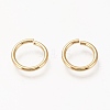 Brass Open Jump Ring KK-L006-017C-G-1