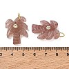Natural Strawberry Quartz Carved Pendants GG-CBA67BD-02G-H-3