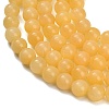 Natural Yellow Calcite Beads Strands GG-CBAA3AB-02-10mm-3