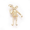 Brass Pendants KK-L188-02G-1