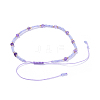 Adjustable Nylon Thread Braided Beaded Bracelets BJEW-JB04376-02-3