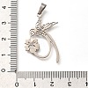 304 Stainless Steel Pendants STAS-Z119-18P-3