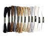 12Bundles 12 Colors Hand-woven Embroidery Cotton Threads PW-WGA0E47-17-1