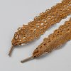 Polyester Lace Shoelaces FIND-WH0126-801F-2