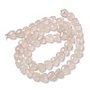 Natural Rose Quartz Beads Strands G-P544-E08-01-3