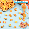 110Pcs 11 Styles Artificial Resin Model DJEW-SC0001-16-3