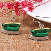 Alloy Enamel Dangle Earrings WG26F05-04-1