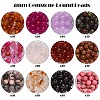 DIY Natural & Synthetic Gemstone Round Beads Stretch Bracelets Making Kits DIY-YW0011-51-3