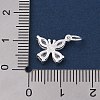 925 Sterling Silver Micro Pave Cubic Zirconia Pendants STER-Q002-03A-3