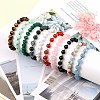 Natural & Synthetic Gemstone Bracelets BJEW-SW001595-5