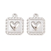 Valentine's Day 304 Stainless Steel Pendants STAS-F366-05P-1