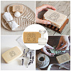 Plastic Stamps DIY-WH0350-007-5