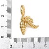Brass European Dangle Charms KK-N271-30G-2
