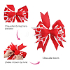 Polyester Big Bowknot FIND-WH0126-414E-6