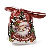 Christmas Theme Rabbit Shaped Candy Plastic Bags ABAG-Q053-04A-2