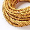 Braided Leather Cord WL-F009-B12-6mm-2