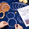 12Pcs 2 Styles  Plastic Bag Handles PURS-FH0001-11-3