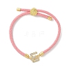 Adjustable Nylon Cord Bracelets BJEW-C096-01G-05-4