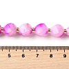 Natural Quartz Dyed Beads Strands G-U023-A02-09-5