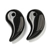 Natural Obsidian Pendants G-K338-23A-1