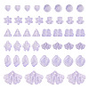 125G Gradient Color Transparent Glass Beads GLAA-TA0003-58E-1