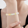 400Pcs Opaque Acrylic Beads MACR-SP0002-14A-5