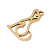 201 Stainless Steel Pendants STAS-F316-04G-01-2