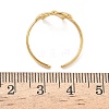 Adjustable 304 Stainless Steel Cuff Open Rings for Women RJEW-Z122-03G-01-5