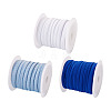 3 Colors Flat Polyester Elastic Cord EC-TA0001-04-2