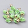 Transparent Glass Pendants GLAA-TAC0002-H05-1