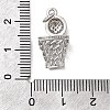 Brass Micro Pave Cubic Zirconia Pendants LS-KK-H092-09B-P-3