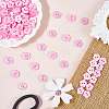 200Pcs 2-Hole Resin Buttons RESI-SP0001-52A-3