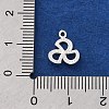 925 Sterling Silver Clover Charms STER-D301-02S-02-3