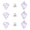 DIY Diamond Glass Bottles Pendants Making Kits DIY-TA0012-40D-2