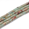 Chips Synthetic Aqua Terra Jasper Beads Strands X-G-S322-005B-1-1