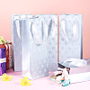 Paper Wave Point Glitter Powder Carry Storage Tote Bags ABAG-TAC0035-15B-7
