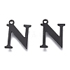 304 Stainless Steel Charms STAS-H112-N-EB-1