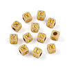 Plating Acrylic Beads OACR-N140-01E-N-1
