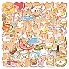 50Pcs Dog PVC Waterproof Stickers PW-WG0B23F-01-1